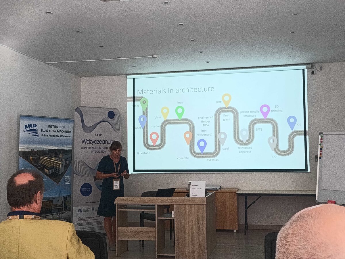 Anna Sandak presented at conference